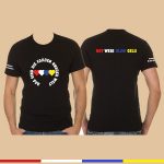 T-Shirt / Hoodie Set „Rot Weiß Blau Gelb“